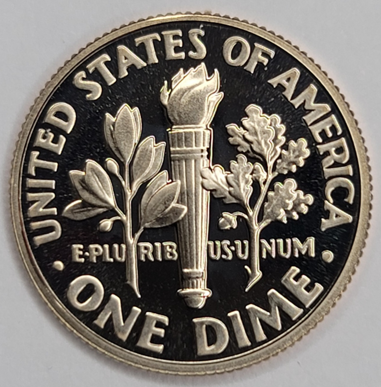 2005 S DCAM PROOF ROOSEVELT DIME CLAD