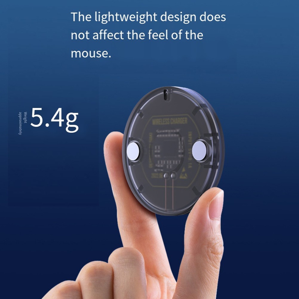 Wireless Charging for Logitech For GPW43 G502 703 Compact Black Base