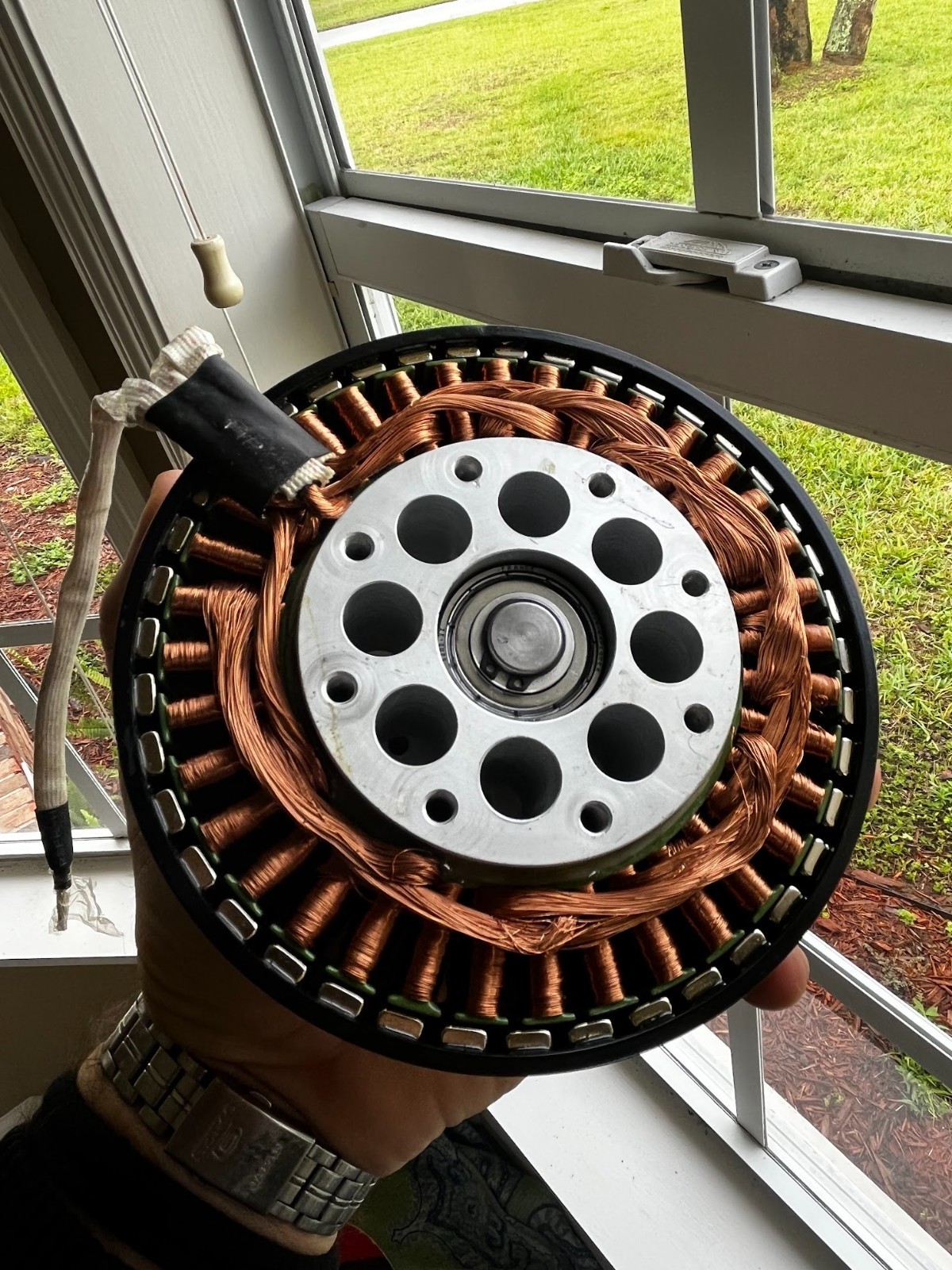 35KW brushless motor w/ 500 amp ESC