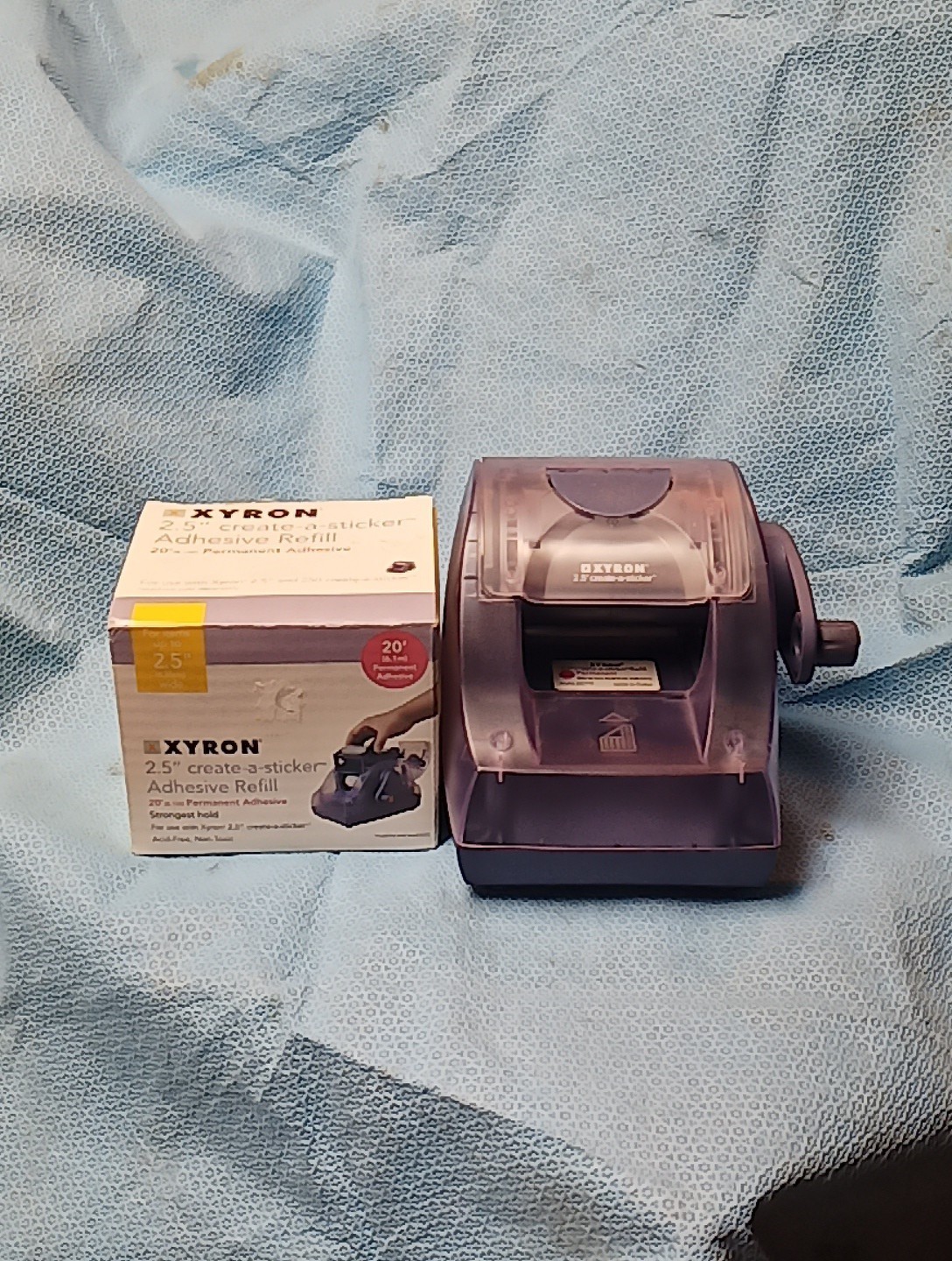Xyron Model 250 Create A Sticker Maker 2-1/2 in. with Adhesive Refill Cartridge
