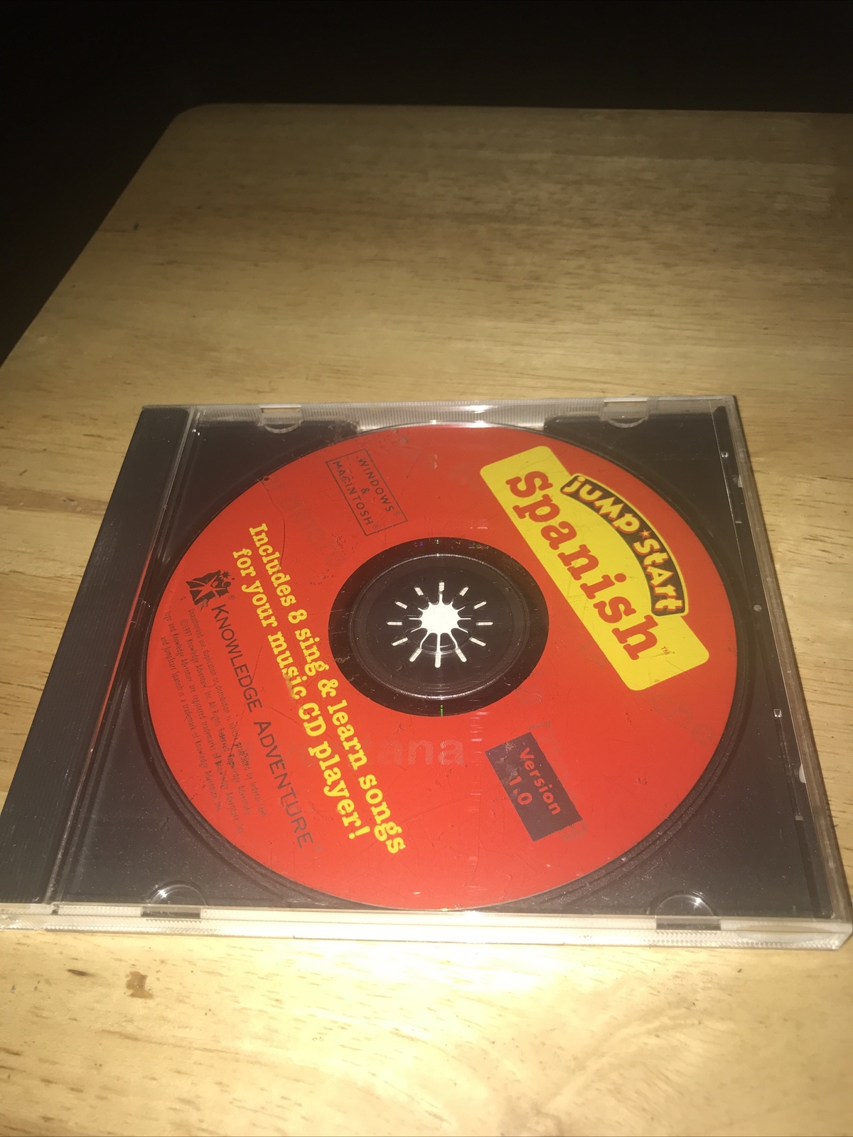 Jump Start Spanish For Kids Ages 3-6 CD-Rom PC Software  Free Shipping