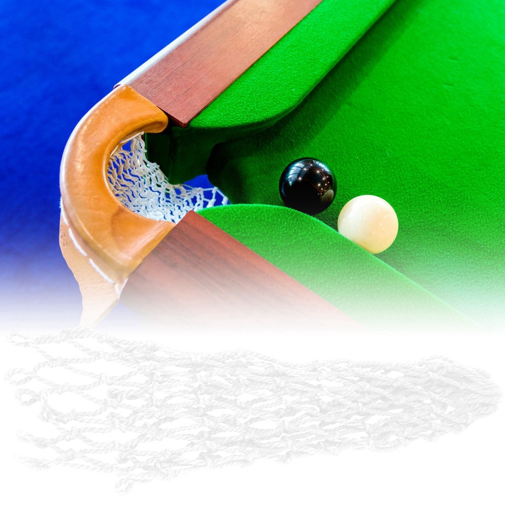6PCS Billiards Net Pocket Durable Accessory For Pool Tables Easy To Use