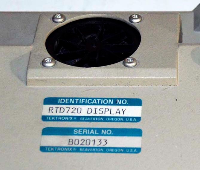 Tektronix RTD720 Display Unit