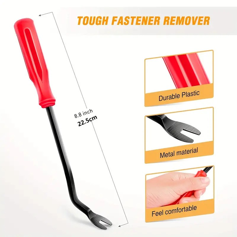 Car Bumper Retainer Clips Plastic Rivets Fasteners Home Kitchen Durable