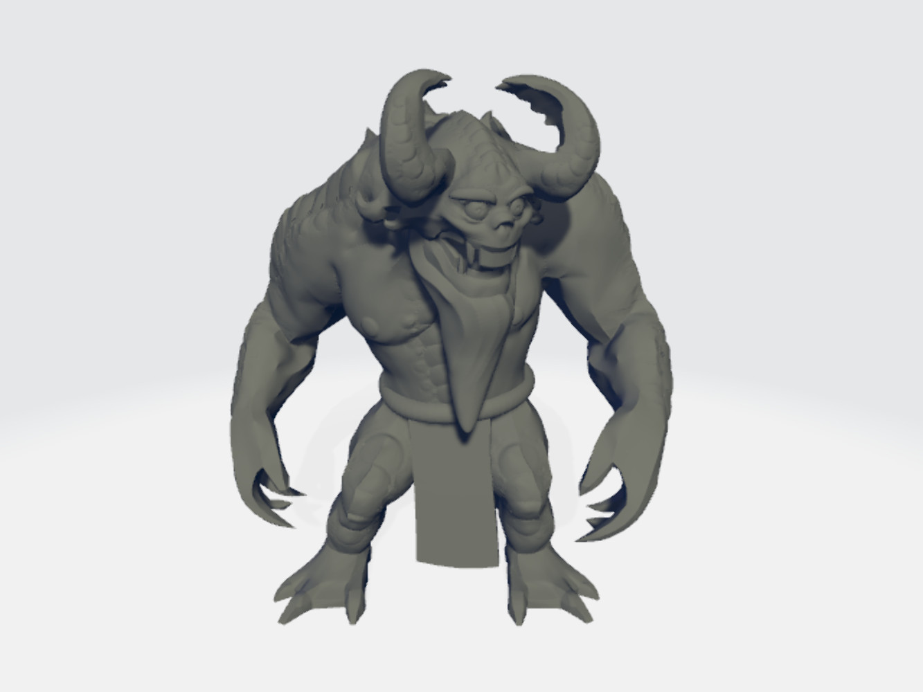Seahorse 3D - Demon #4