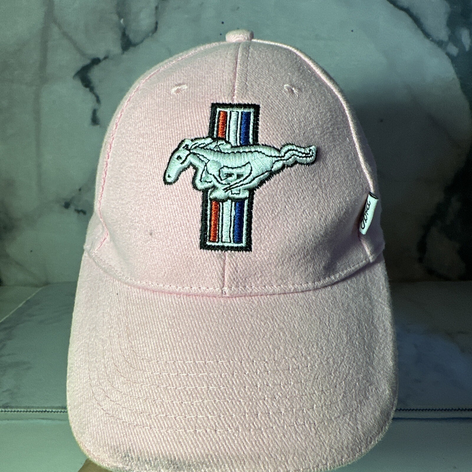 Ford GT Mustang Official Lisence Pink Hat Embriodered Adjustable