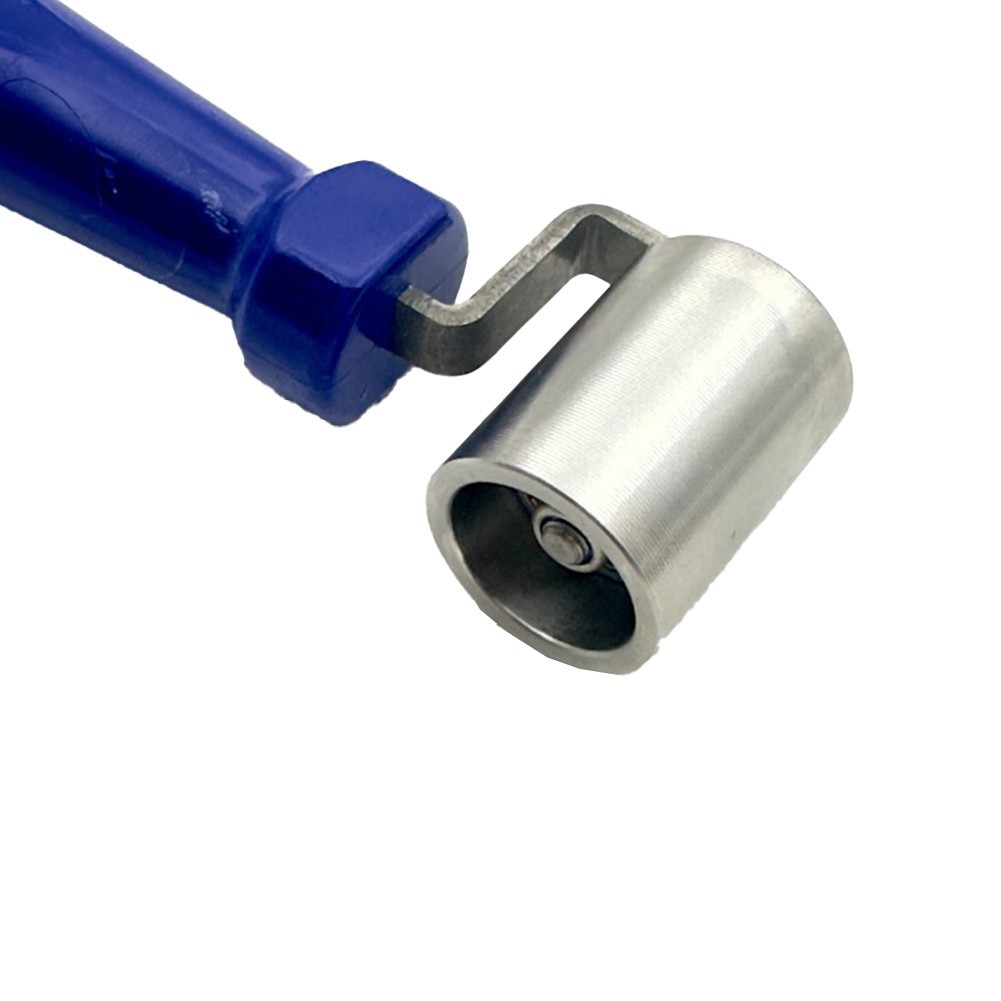 Robust Stainless Steel Seam Roller for DIY Projects and Professional Use