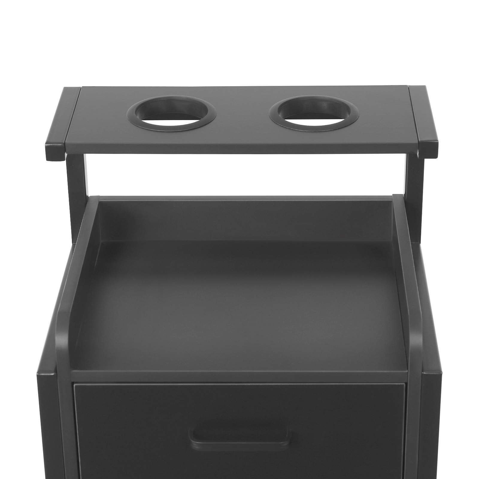 Salon Wall Cabinet Wall Mounted Salon Storage Cabinet Storage Cabinet Black