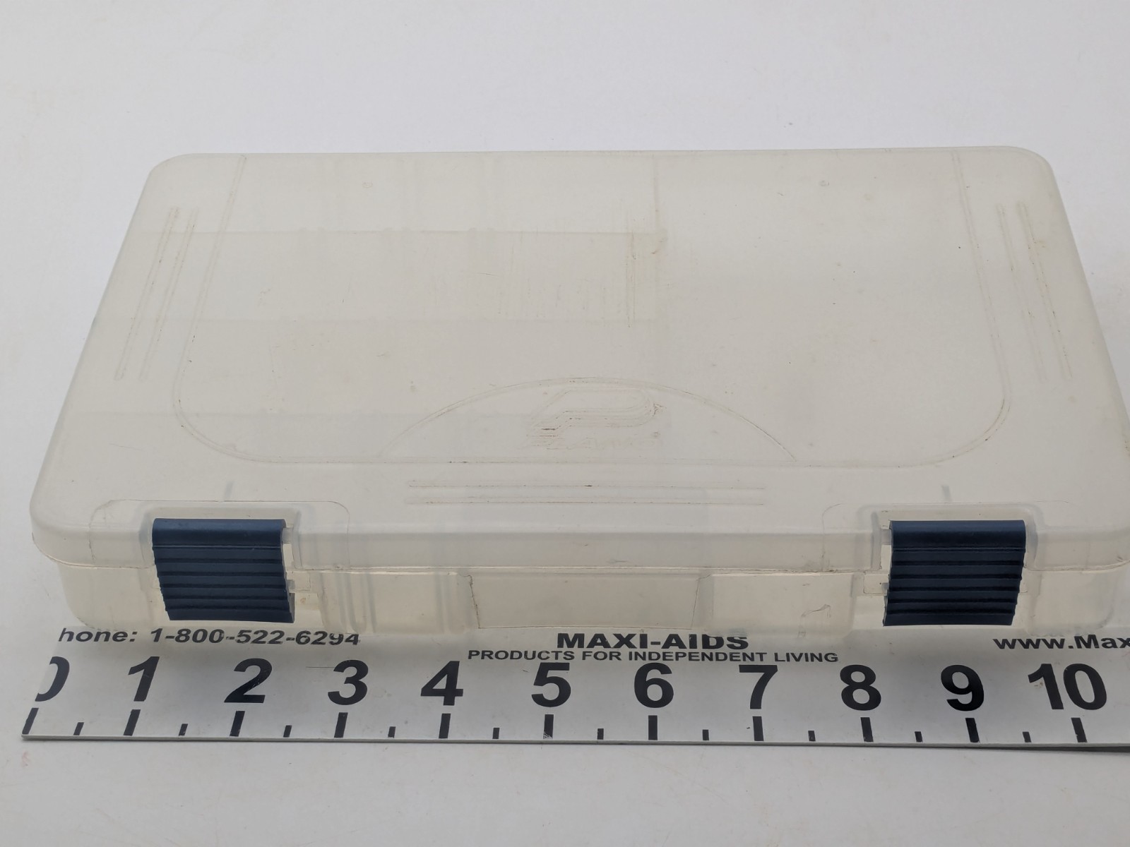 3 Clear Plastic Adjustable Storage Organizer Utility Craft Tackle Boxes 10.75"