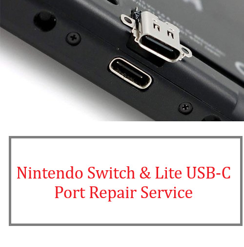 Nintendo Switch/lite Repair Service - USB Port Replacement Repair Service