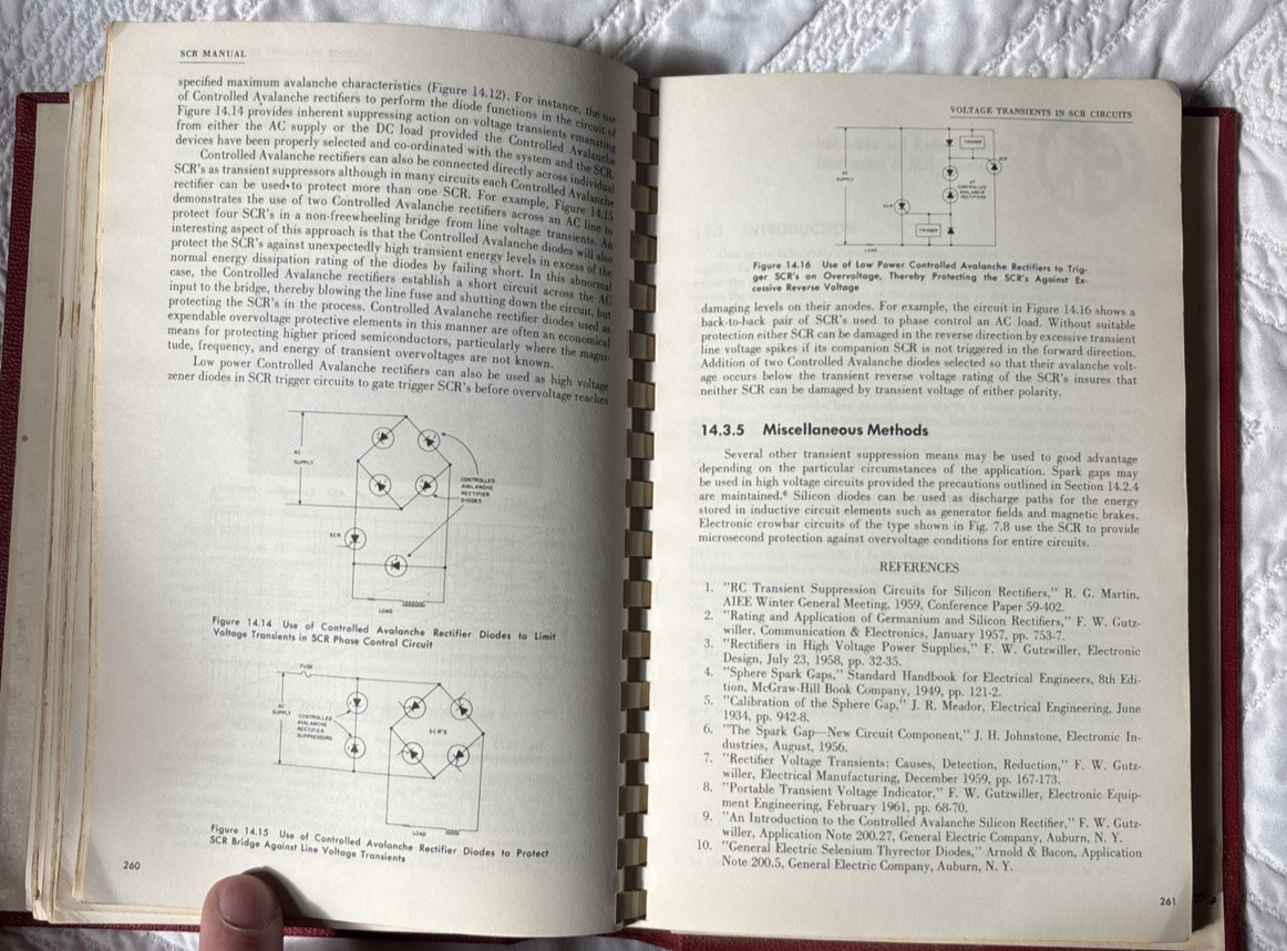 General Electric Silicon Controlled Rectifier Manual 1964 Third Edition