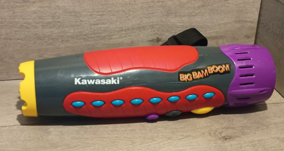 Vintage 1990s Kawasaki Big Bam Boom Electronic Drum Music Machine - Tested