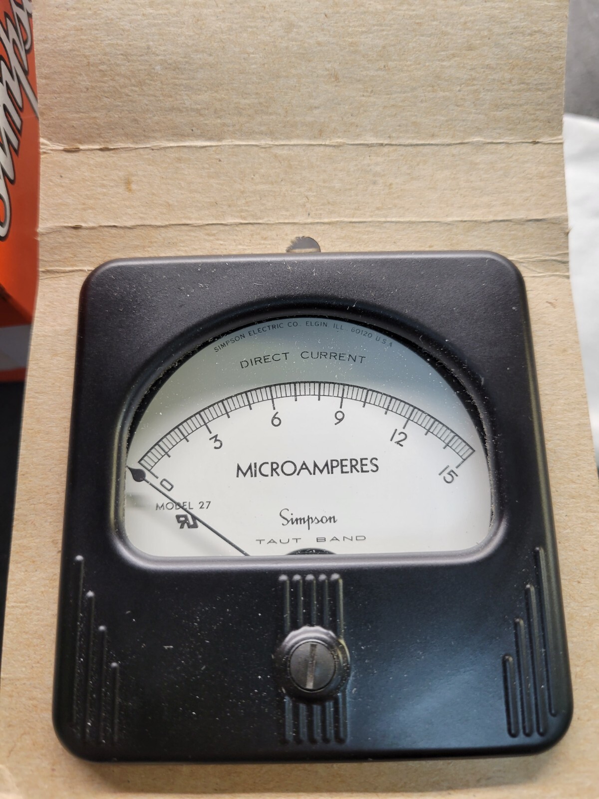 Simpson 03841 Model 27AT Meter.