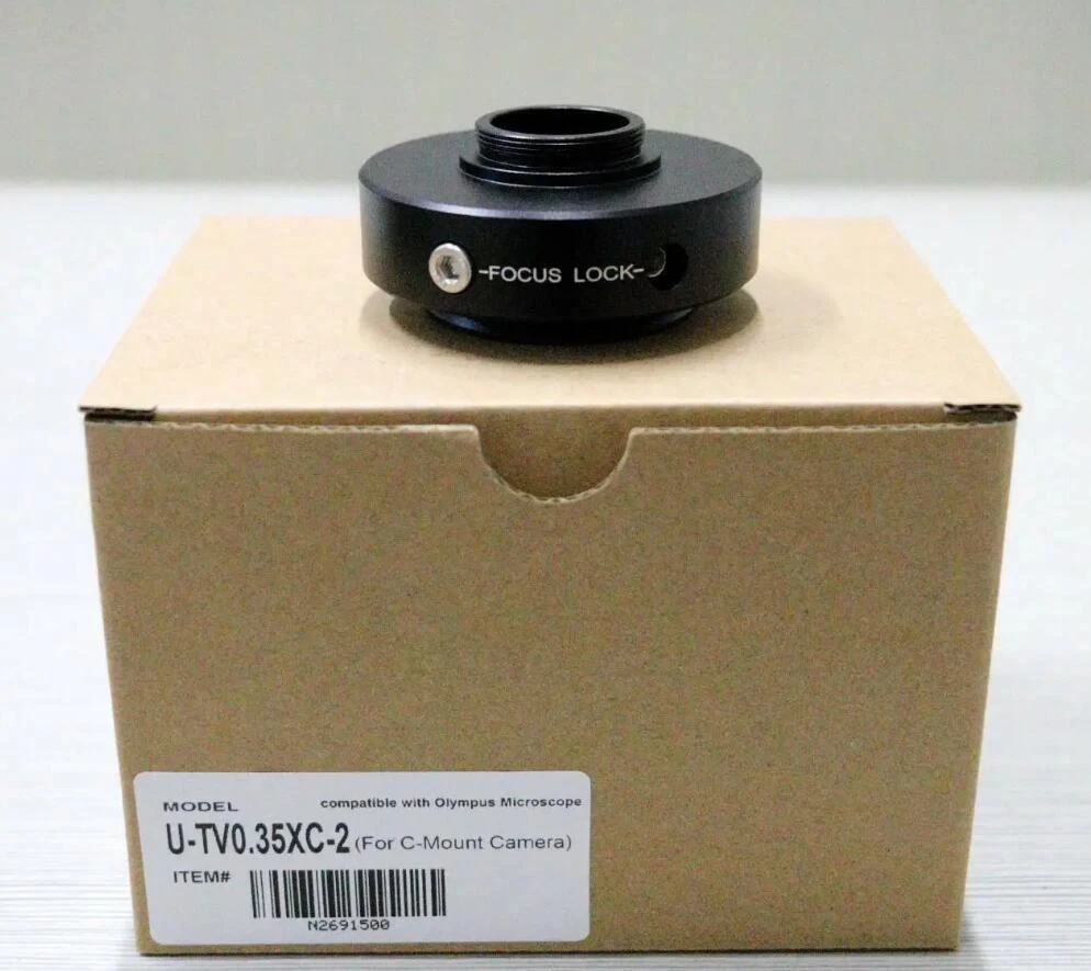 0.35X 0.5X1X C-Mount Camera Adapter Reduction Lens Trinocular Olympus Microscope