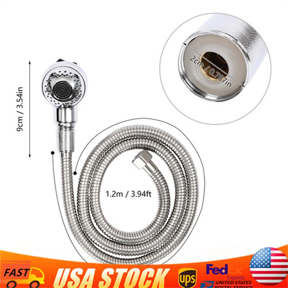 120cm Salon Shampoo Beauty Bath Bowl Sink Faucet Shower Tub Spray Hose Kits NEW