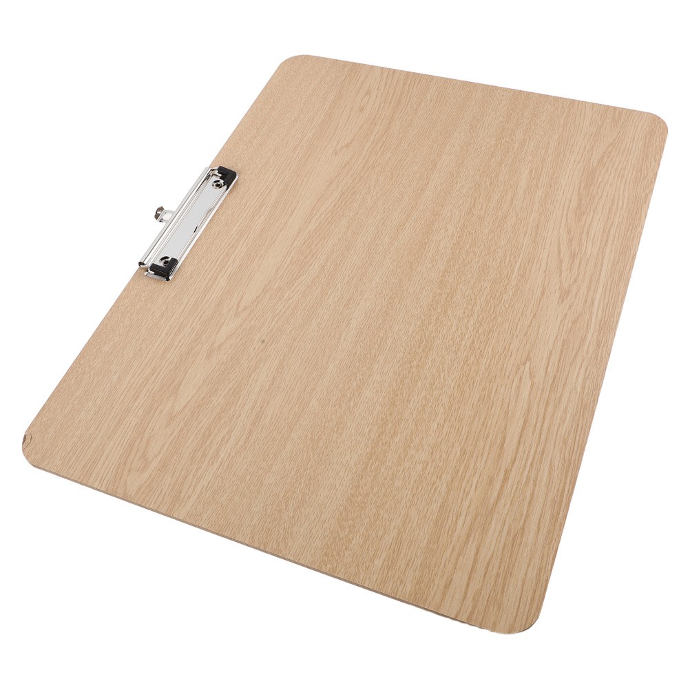 Drawing Board Clip Sketch Pad Wooden Student Clipboards Portable