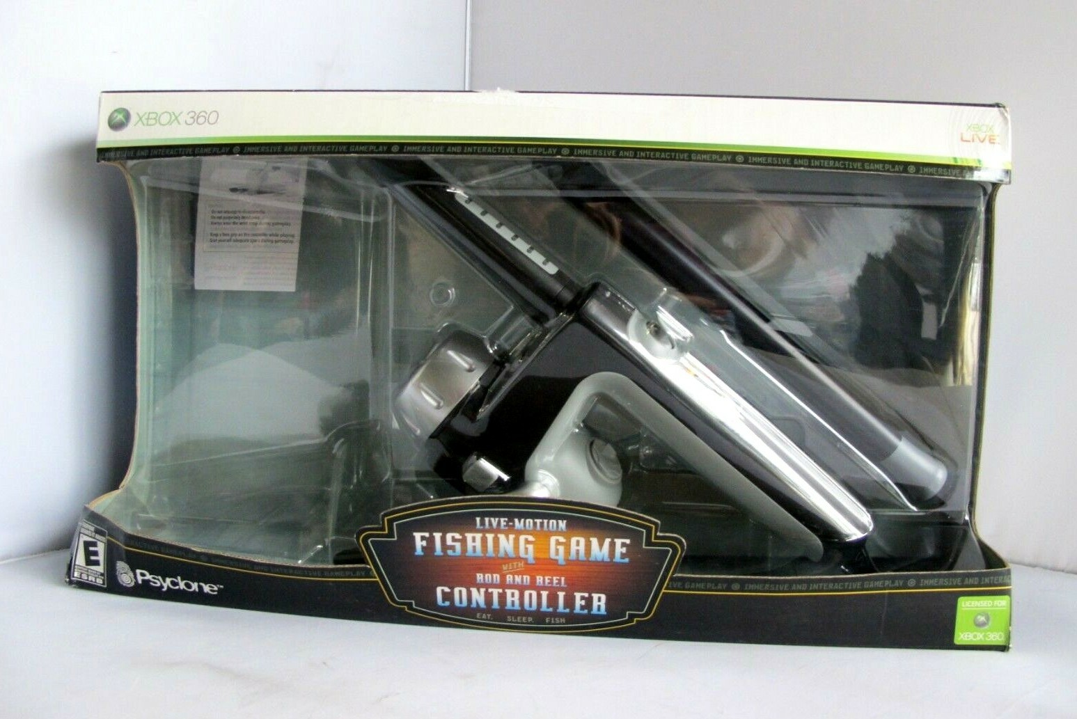 Bass Pro Shops XBOX 360 Fishing Rod And Reel Controller for The Strike VideoGame