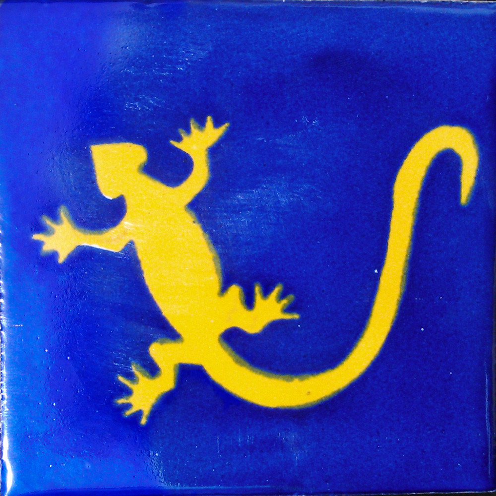 #C122) Mexican Tile sample 4x4 inch, we combine shipping GET  WHAT YOU NEED !!
