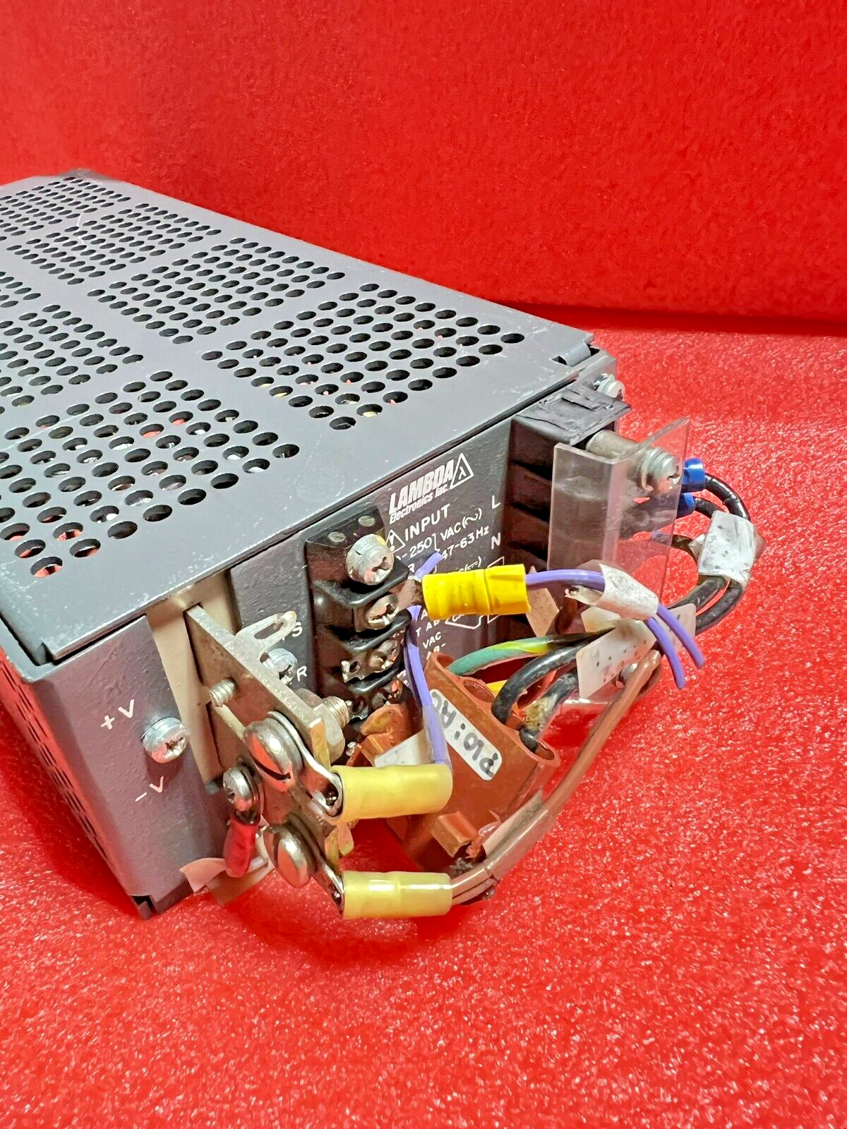 Lambda LRS 54M-12 DC Regulated Power Supply Used Working