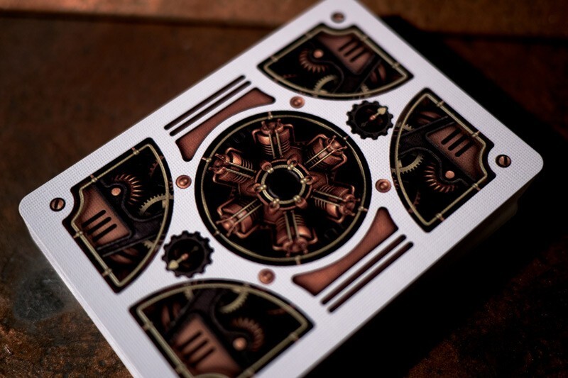 12 decks Bicycle STEAMPUNK THEORY 11 playing cards