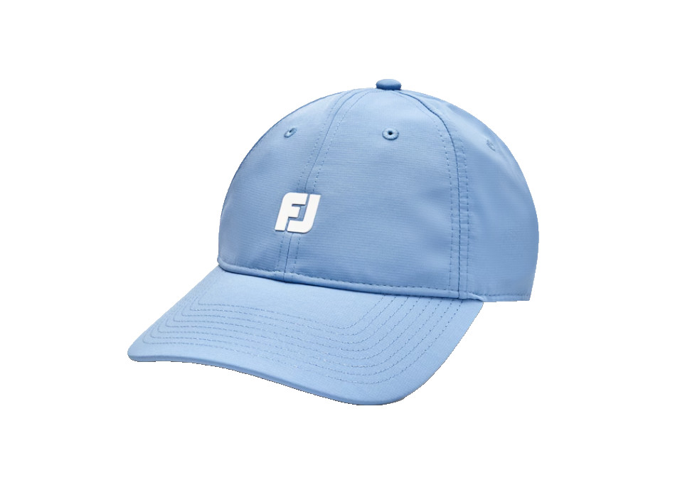 New FootJoy Golf Light Blue Performance Logo Adjustable Hat