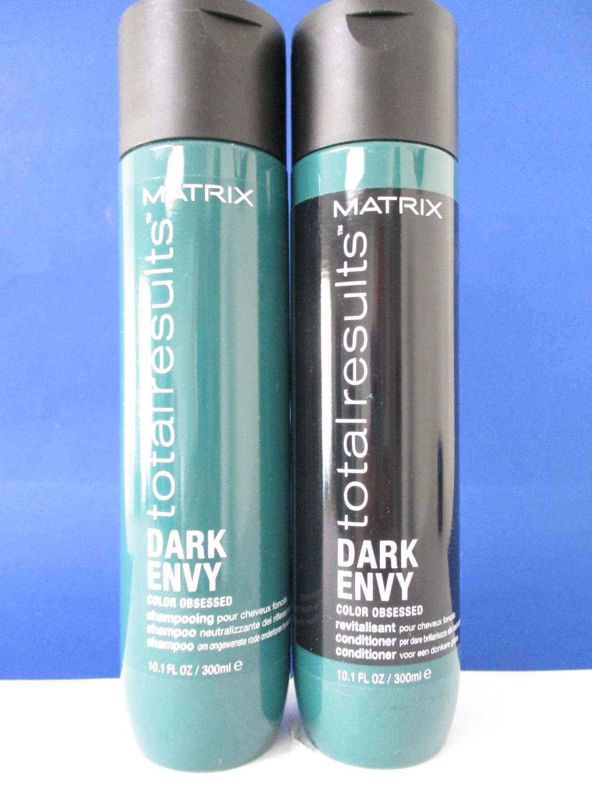 MATRIX TOTAL RESULTS DARK ENVY SHAMPOO & CONDITIONER 10.1 OZ