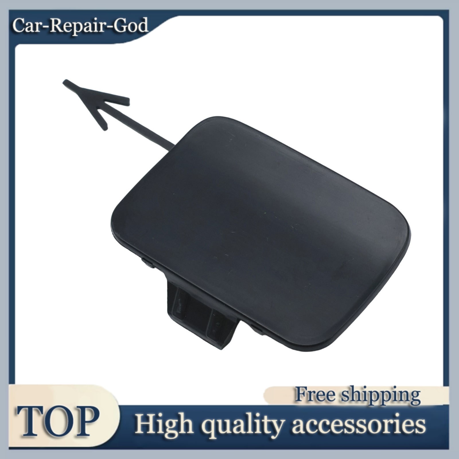 For Audi Q7 4MB Base 2016-2019 4M0807441A Driver Rear Tow Eye Cover Cap Bumper
