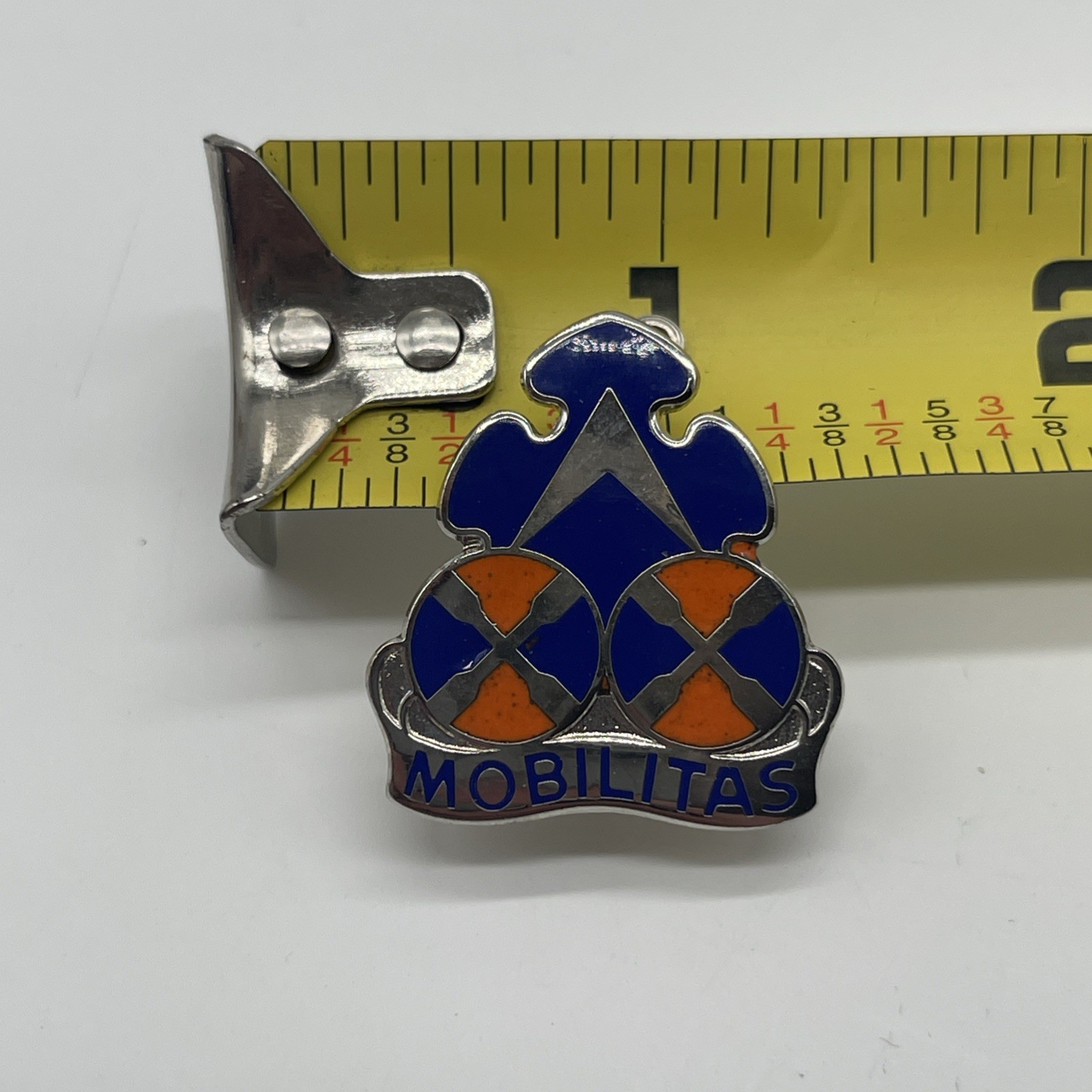 U.S. Military 19th Aviation Battalion DI DUI Crest Pin Clutch Insignia G23 MOBIL