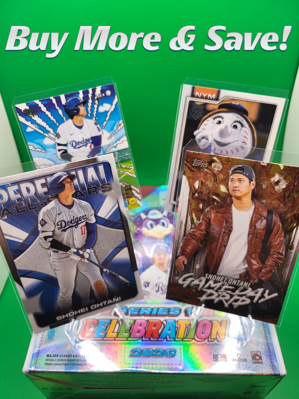 2026 Topps Celebration Inserts YOU PICK  - 8BIT,MASCOTS,PERENNIAL,GAME DAY DRIP