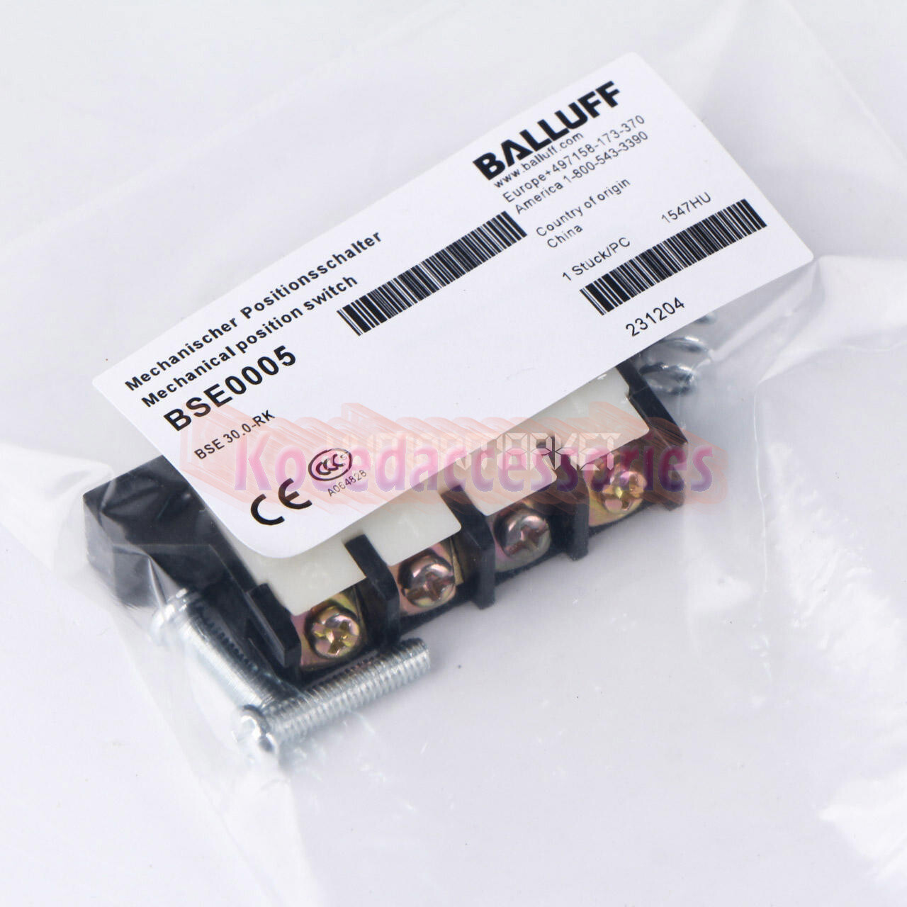 for BALLUFF BSE 30.0 RK MECHANICAL SWITCH ELEMENT BSE0005 New 1Pcs*