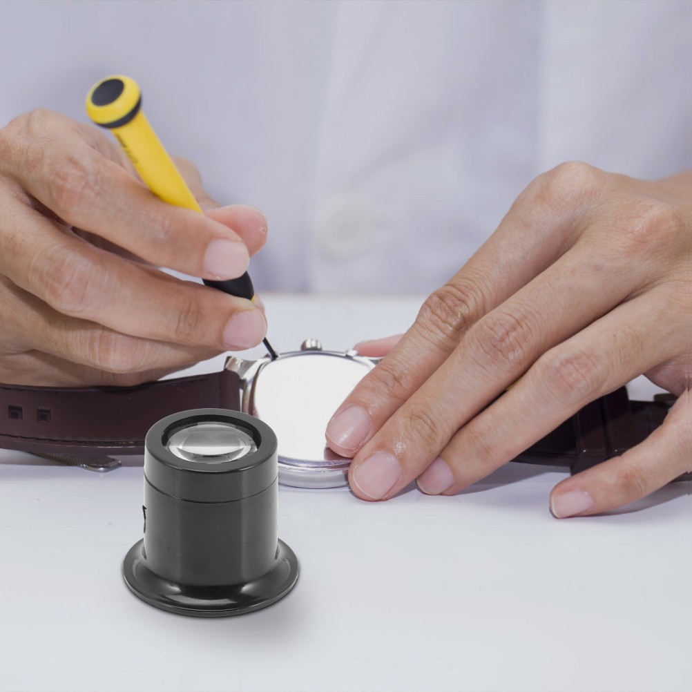 Magnifier Kit for Watch Repairing Mounted Loupe Maintenance Supply