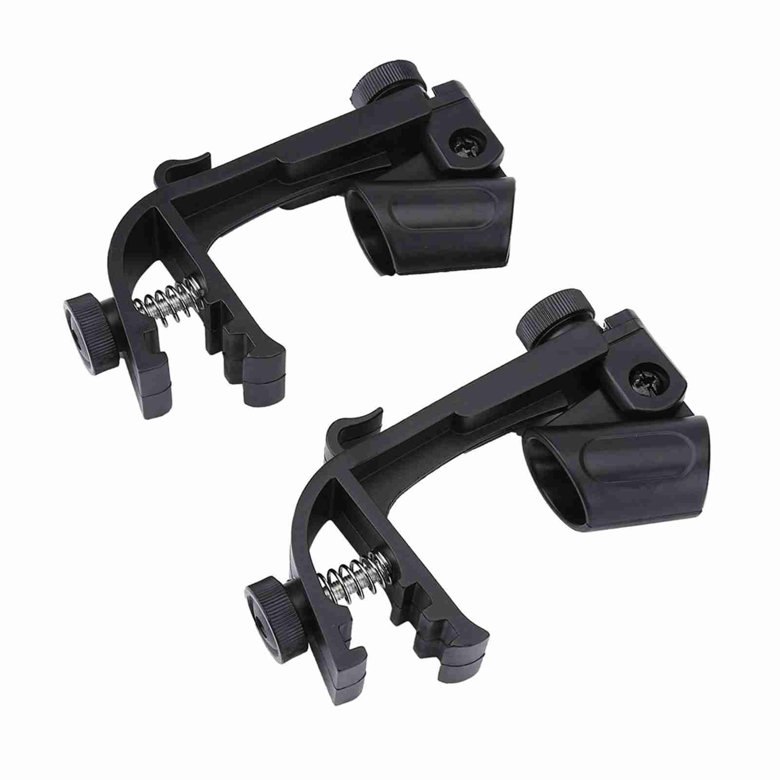 2 Pcs Adjustable Drum Mount Microphone Clip For Hands-Free Recording Or
