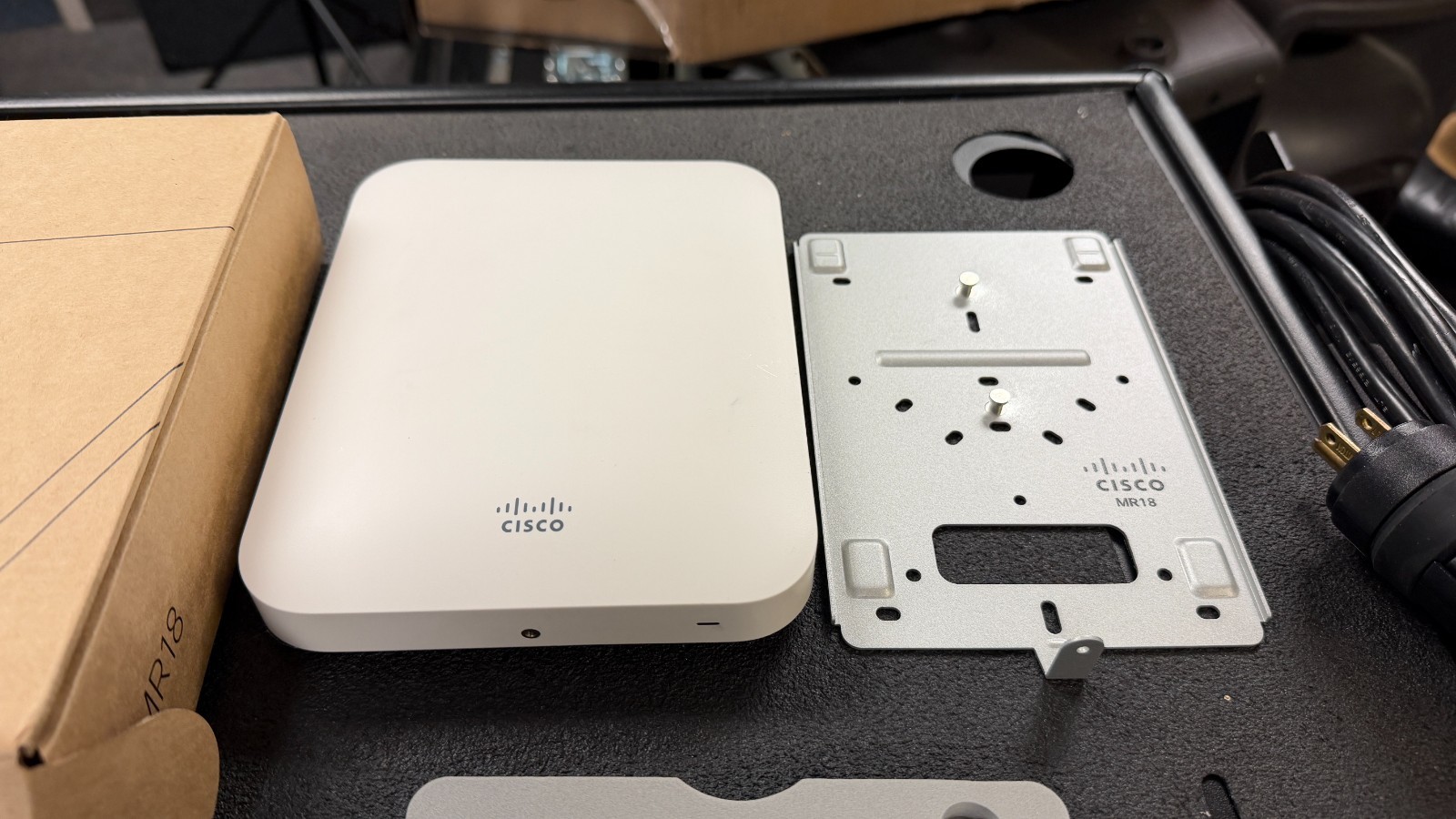 Cisco Meraki MR18-HW Dual-Band Cloud Managed Wireless Access Point PoE Unclaimed