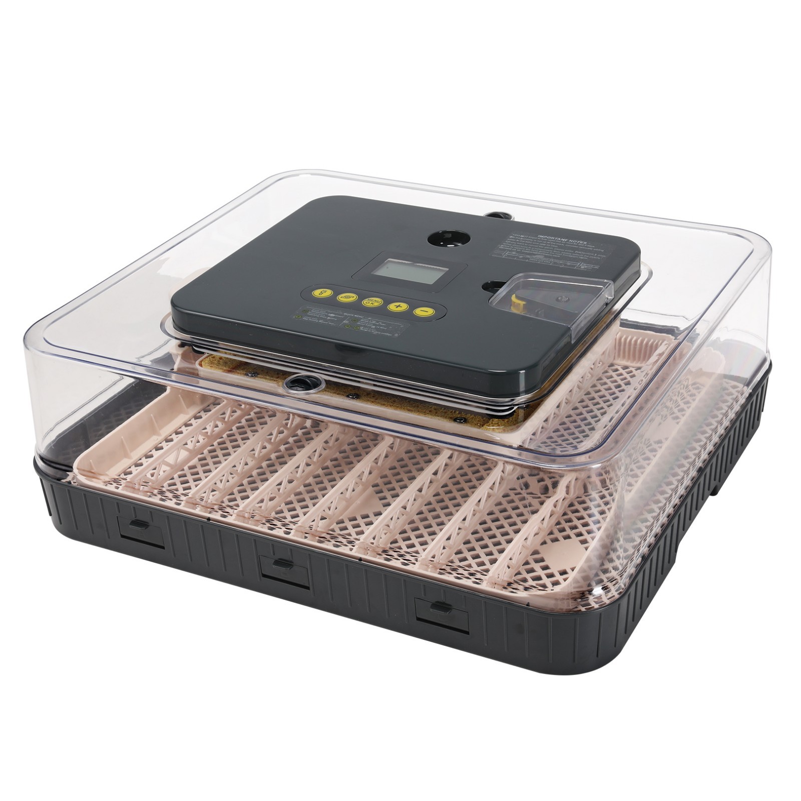 56 Egg Incubator Hatching with Automatic Egg Turner and Humidity Temp Control US