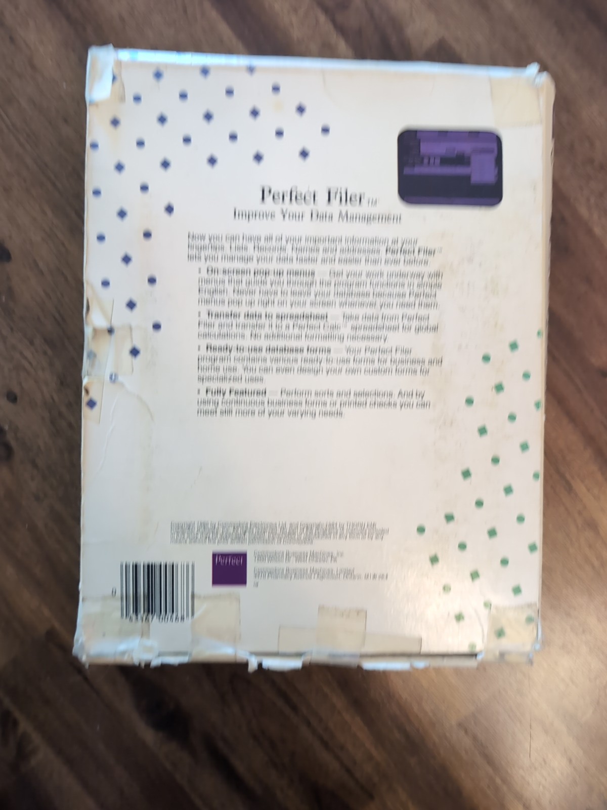 Commodore 128 Perfect Filer Professional Database Software