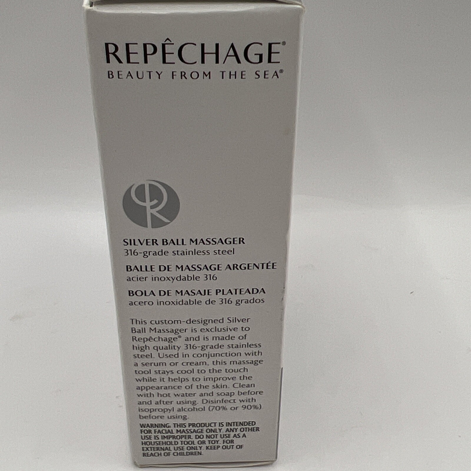 Repechage Silver Ball Massager NEW In box