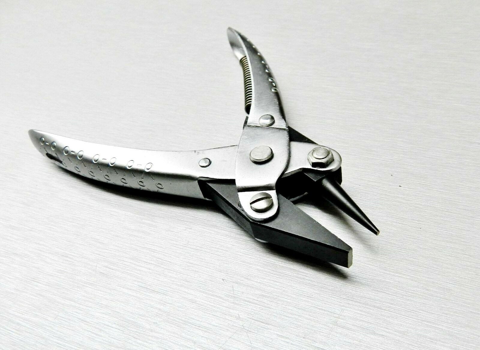 Parallel Action Pliers Round & Flat Nose Smooth Jaws 140mm Jewelry Wire Working