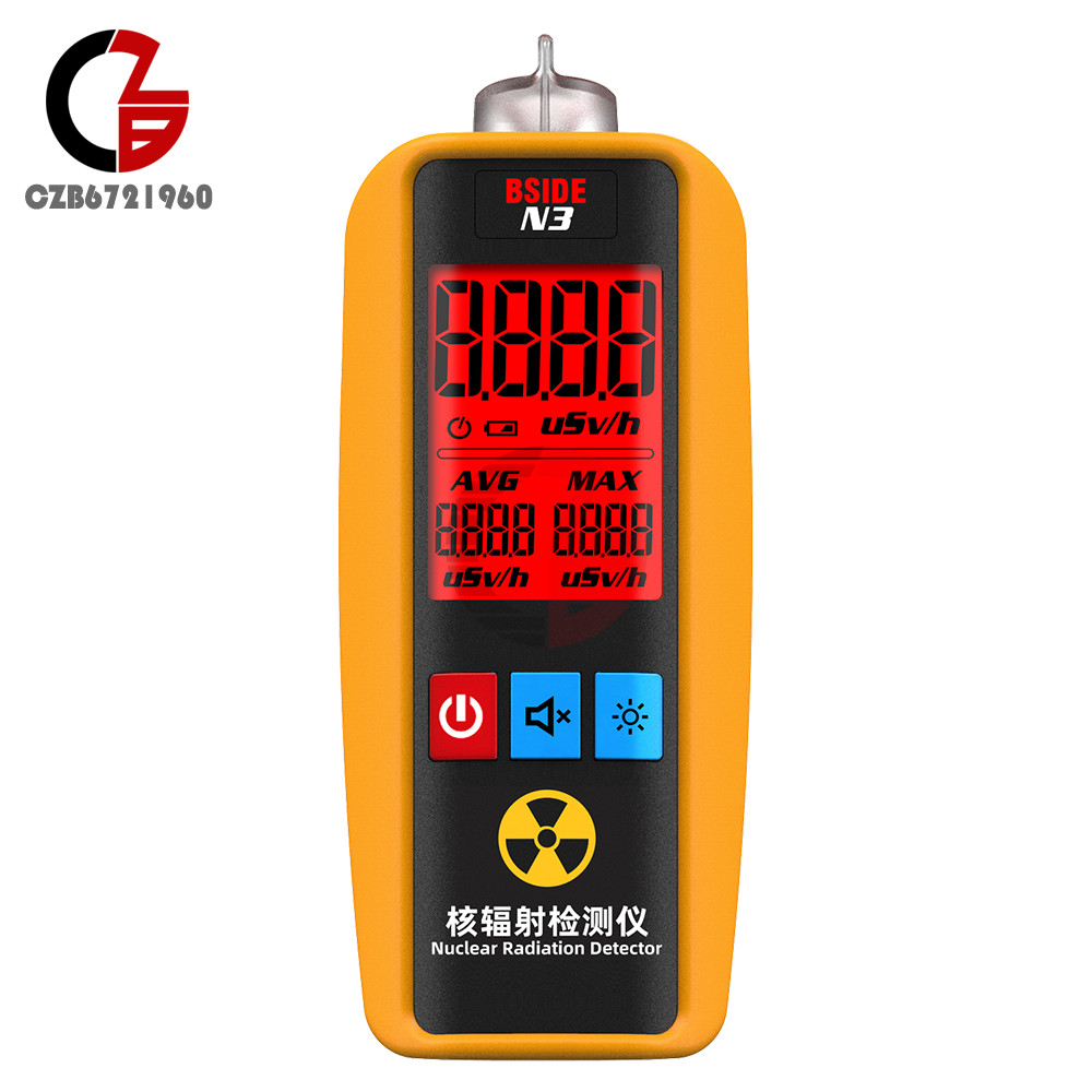 BSIDE N3 Nuclear Radiation Detector X-ray γ-ray Household 0.00uSv/h-9999μSv/h