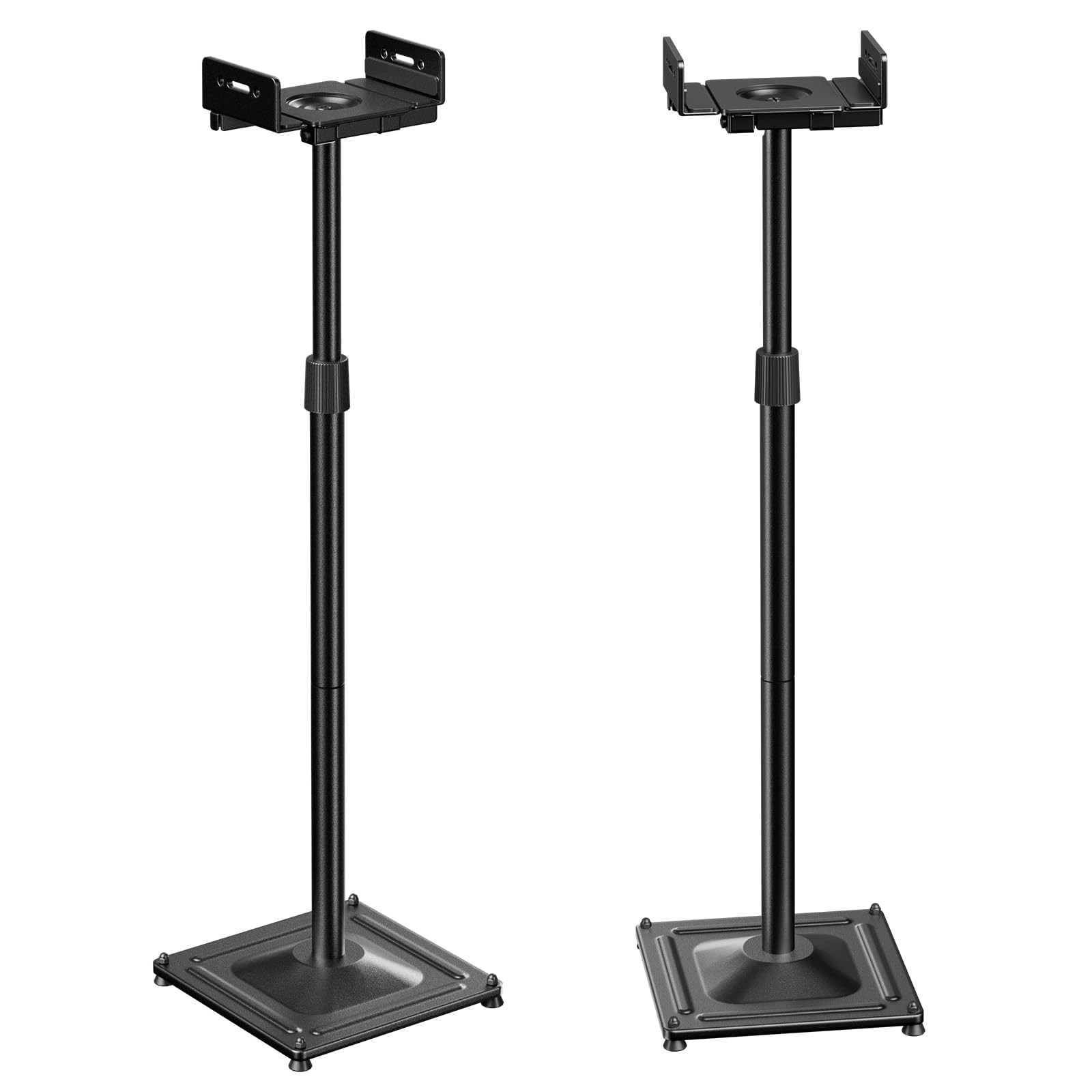 Universal Speaker Stands for Surround Sound -Height Adjustable Extend 33.3”to...