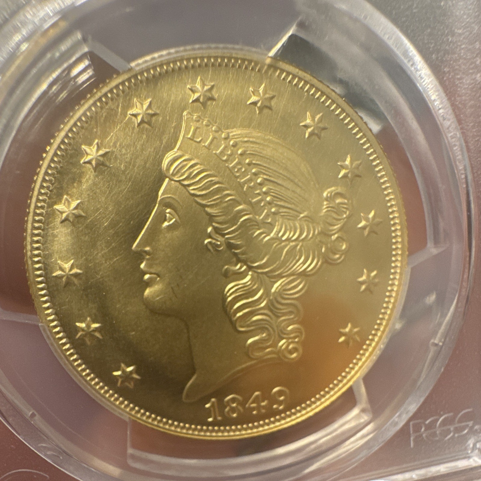2025 SSCA Commemorative Restrike “1849” Silver PCGS Gem Unc, CA Mint