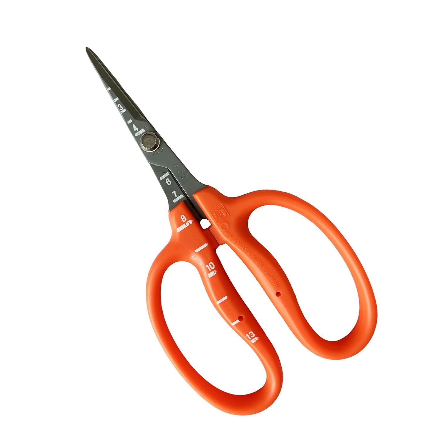Chikamasa Garden Scissors B500SLF by CHIKAMASA Standard, Orange, Grey