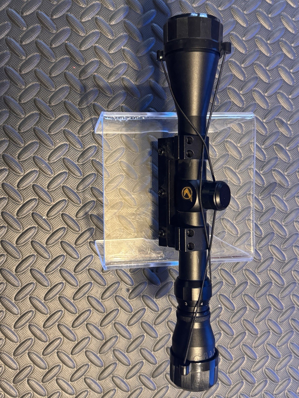 GAMO VFGE 3-9X40 WR1PM  MATTE AIRGUN RIFLE SCOPE DUPLEX RETICLE WITH MOUNT.