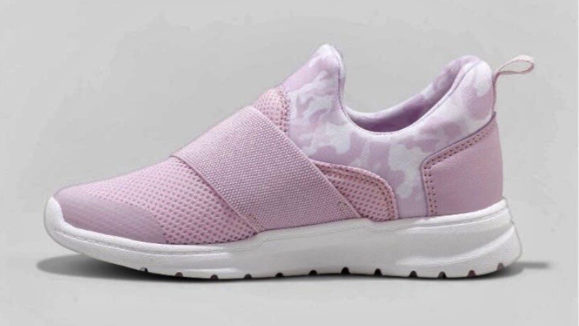 Kids' Delta Slip-On Hybrid Sneakers Lilac Purple - All in Motion - SIZE 6