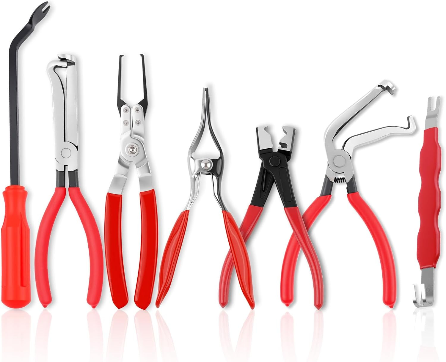 7PCS Automotive Electrical Terminal Connector Separator Removal Tool,Straight