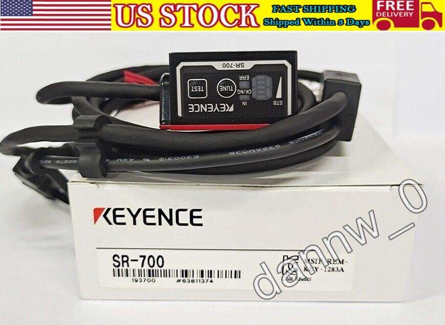 New In Box KEYENCE SR-700 Barcode Reader Scanner Free fast shipping