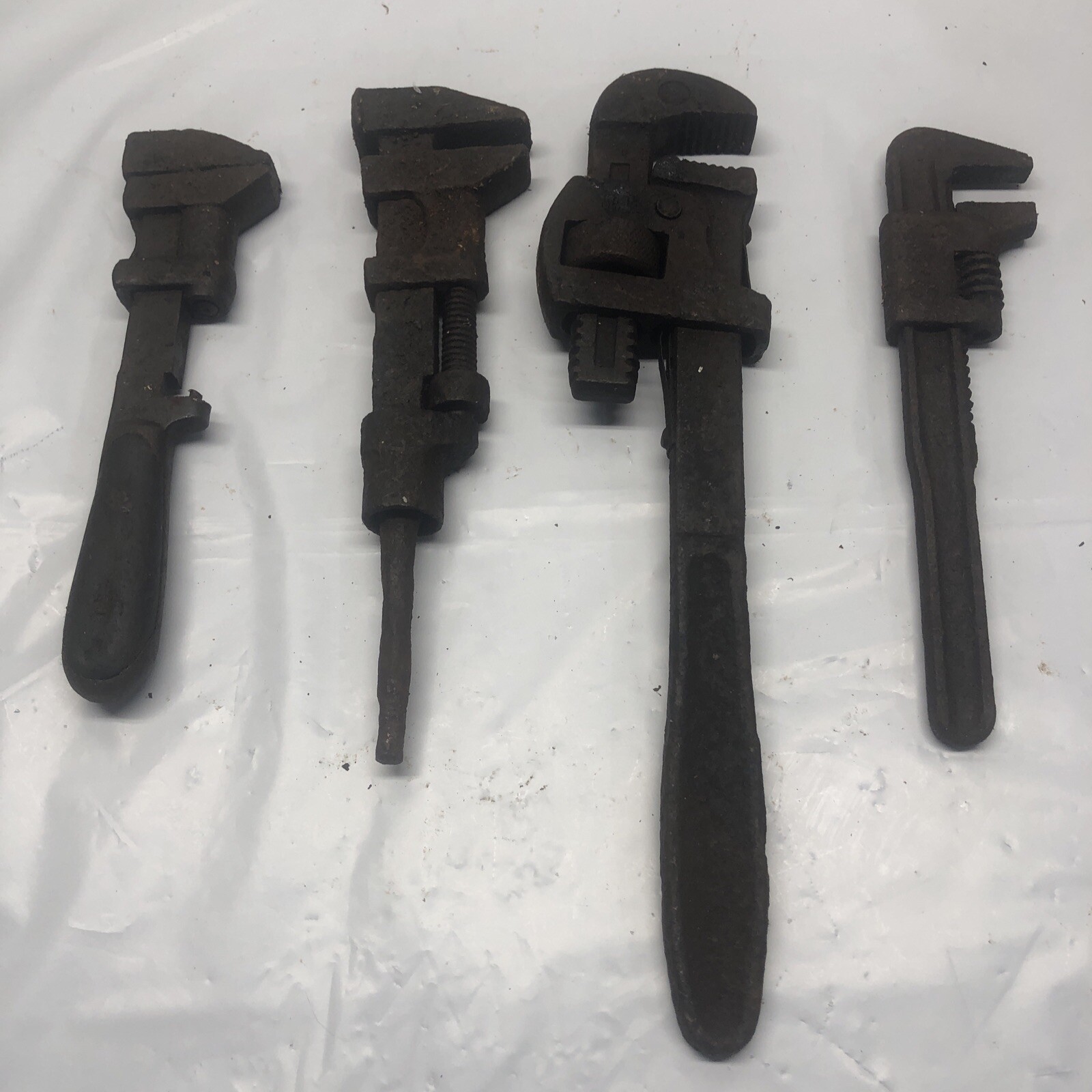 Vintage Plumbing Wrenches - Lot Of 4