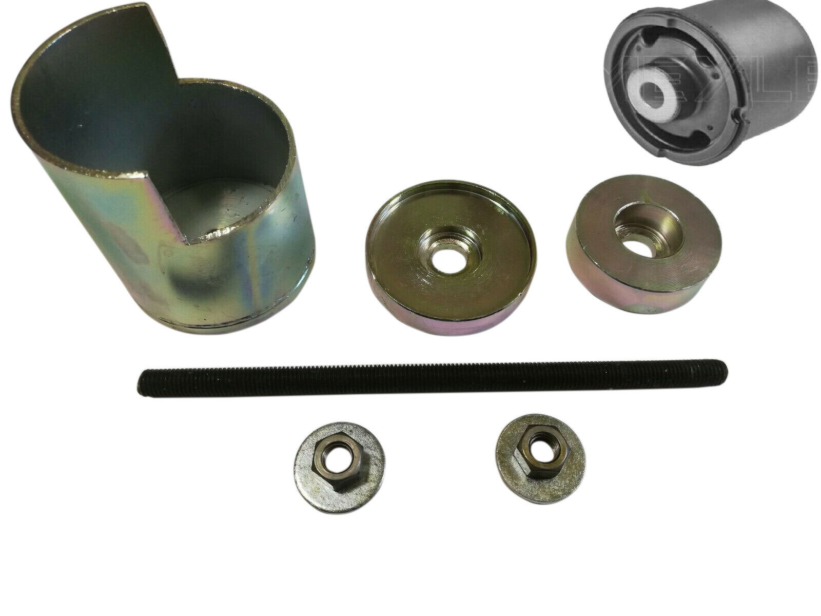 Ford Fiesta MK6 MK7 08- Rear Axle Suspension Bush Install Pressing Mounting Tool