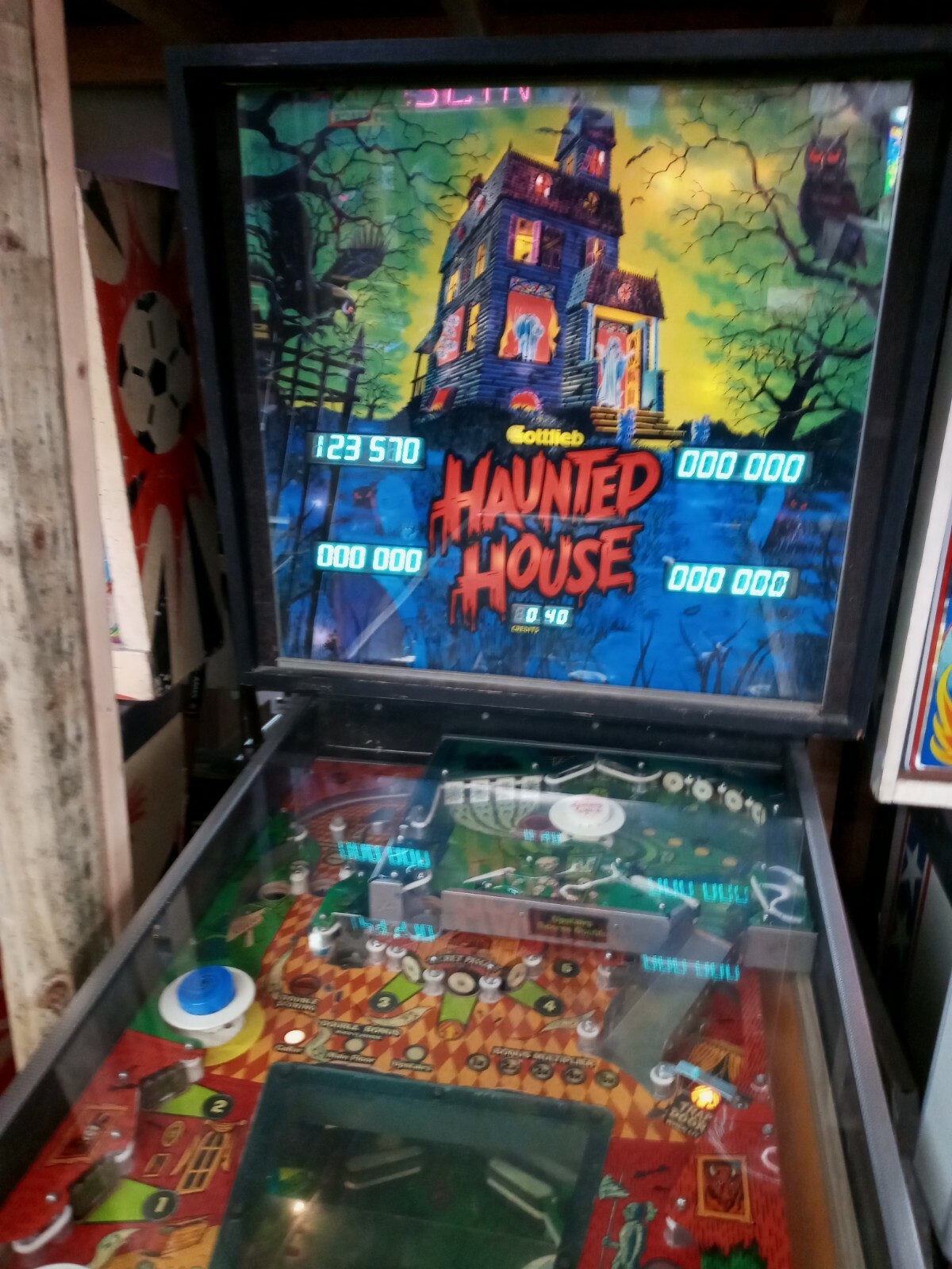 Haunted House Pinball Gottlieb System 80