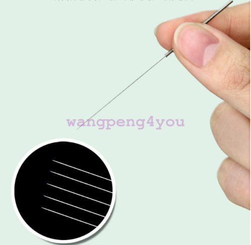 Acupuncture Single Spring Handle needles with guide tube 500 1000