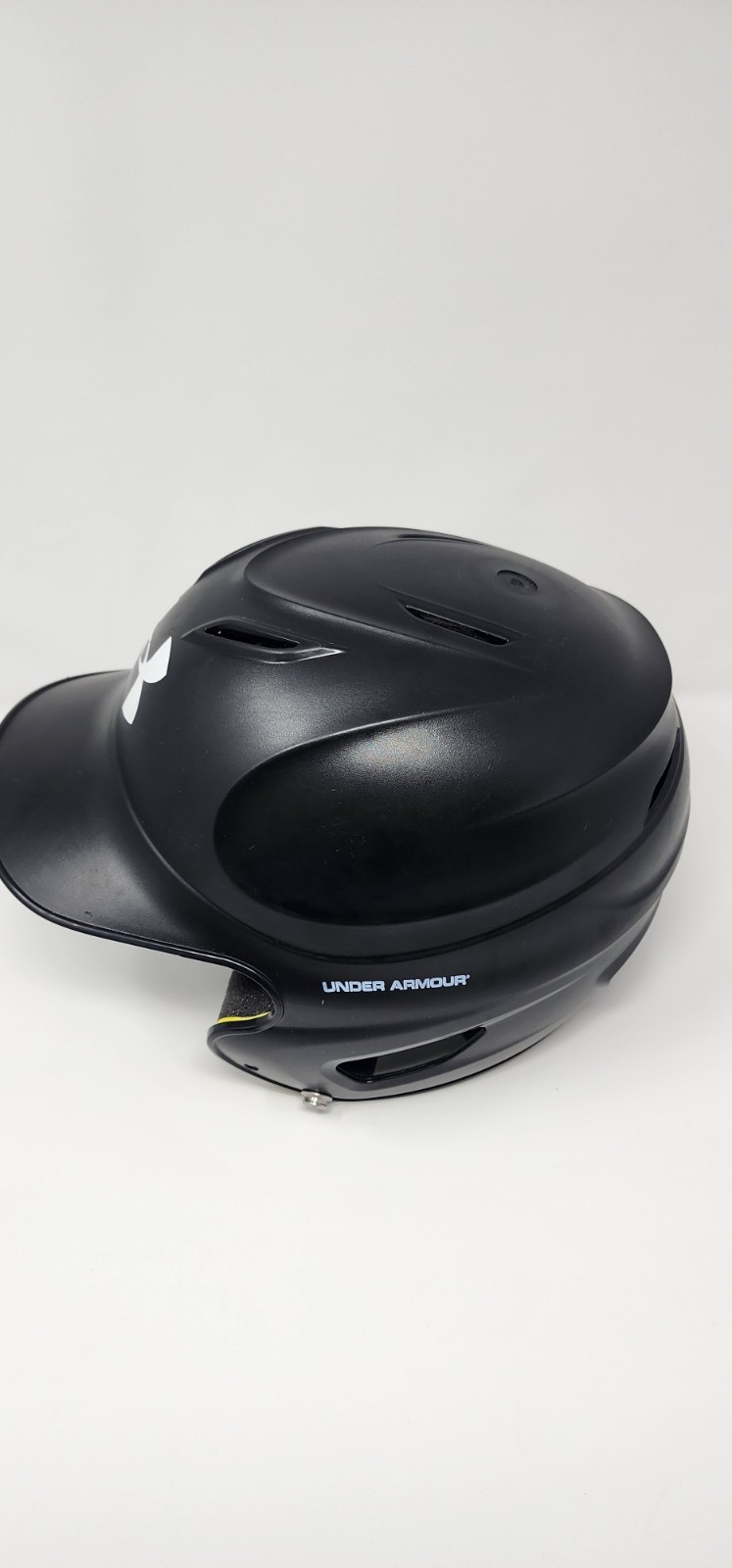 Under Armour Youth Matte Black Batting Helmet Baseball Softball UABH-110 NOCSAE